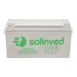 Аккумуляторная батарея SOLINVED 150-12 GEL 12V 150 Ah