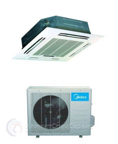 Кассетный кондиционер MIDEA MCD(1)-36HRN1-R /MOU(1)-36HRN1-R