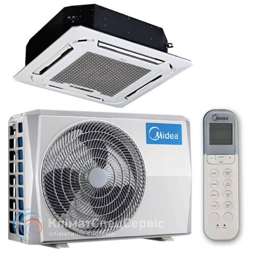 Кассетный кондиционер MIDEA MCD1-24HRFNX-QR ERP/MOU1-24HFN8-QR