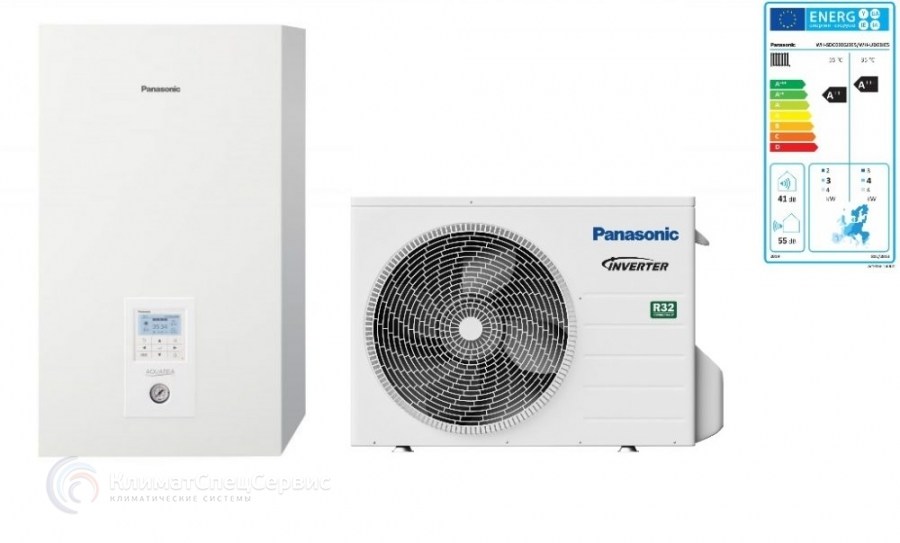 Panasonic High Perfomance WH-UD05JE5/WH-SDC0305J3E5 (Bi-Bloc, 5 кВт, 220 В)