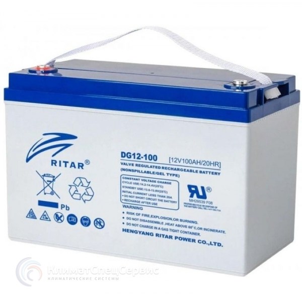 RITAR DG12-100 12V 100Ah Gel