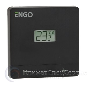 Дротовий добовий термостат Engo EASY230B (чорний)