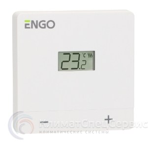 Дротовий добовий термостат Engo EASY230W (білий)