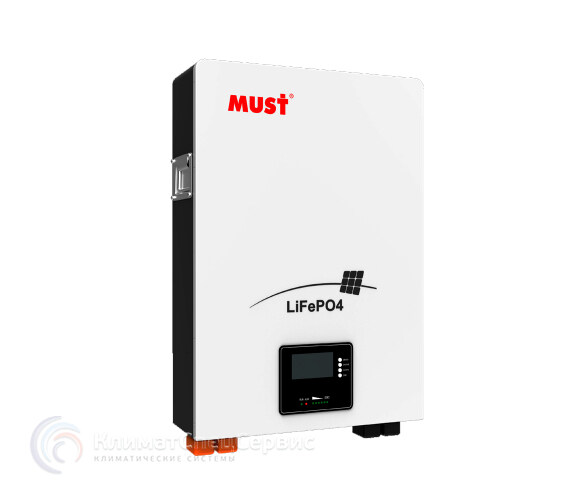 Must LiFePO4 51.2V 200Ah